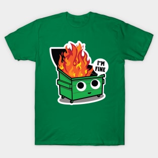 Cute Dumpster Fire T-Shirt